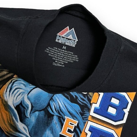 Denver Broncos Retro NFL Football Horse Logo Tee Shirt - Mens Medium - Picture 2 of 5